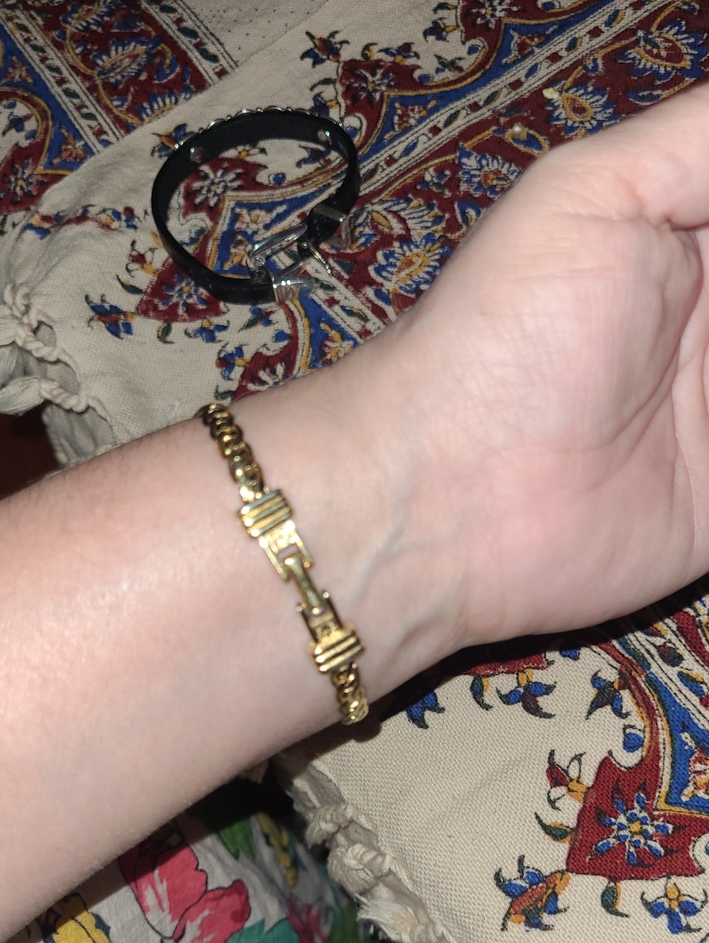 Vintage Givenchy Gold Chain Bracelet - Classic Link Design